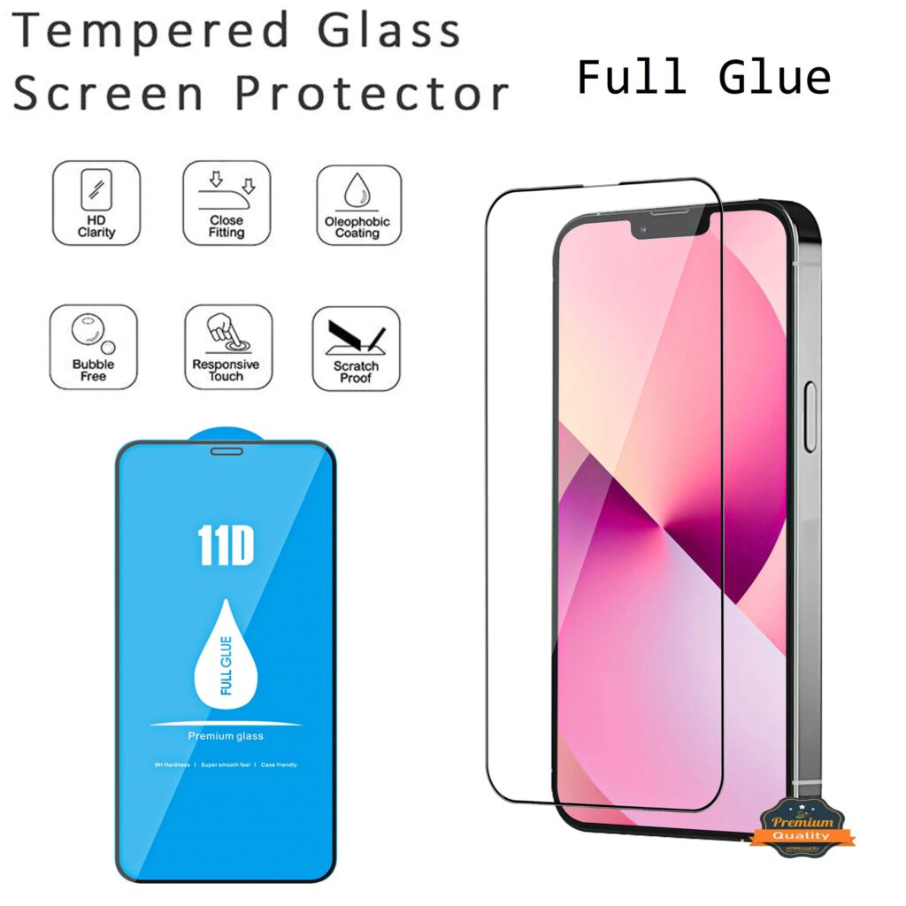 Cristal Templado Full Glue Blanco Apple iPhone SE (2022)
